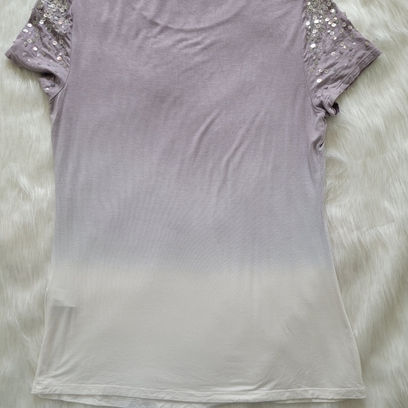 INC Lavendar Ombre T-SHIRT Small - Picture 4 of 9
